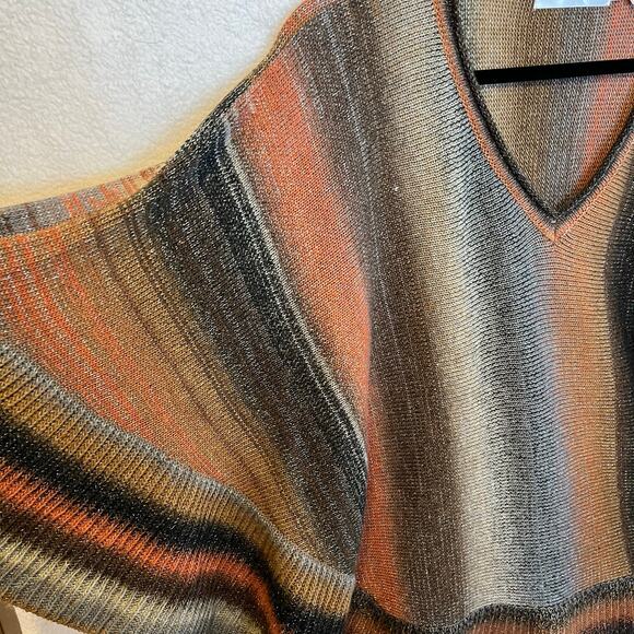 RANCHO ESTANCIA size M/L dolman sleeves rounded bottom - Picture 2 of 8